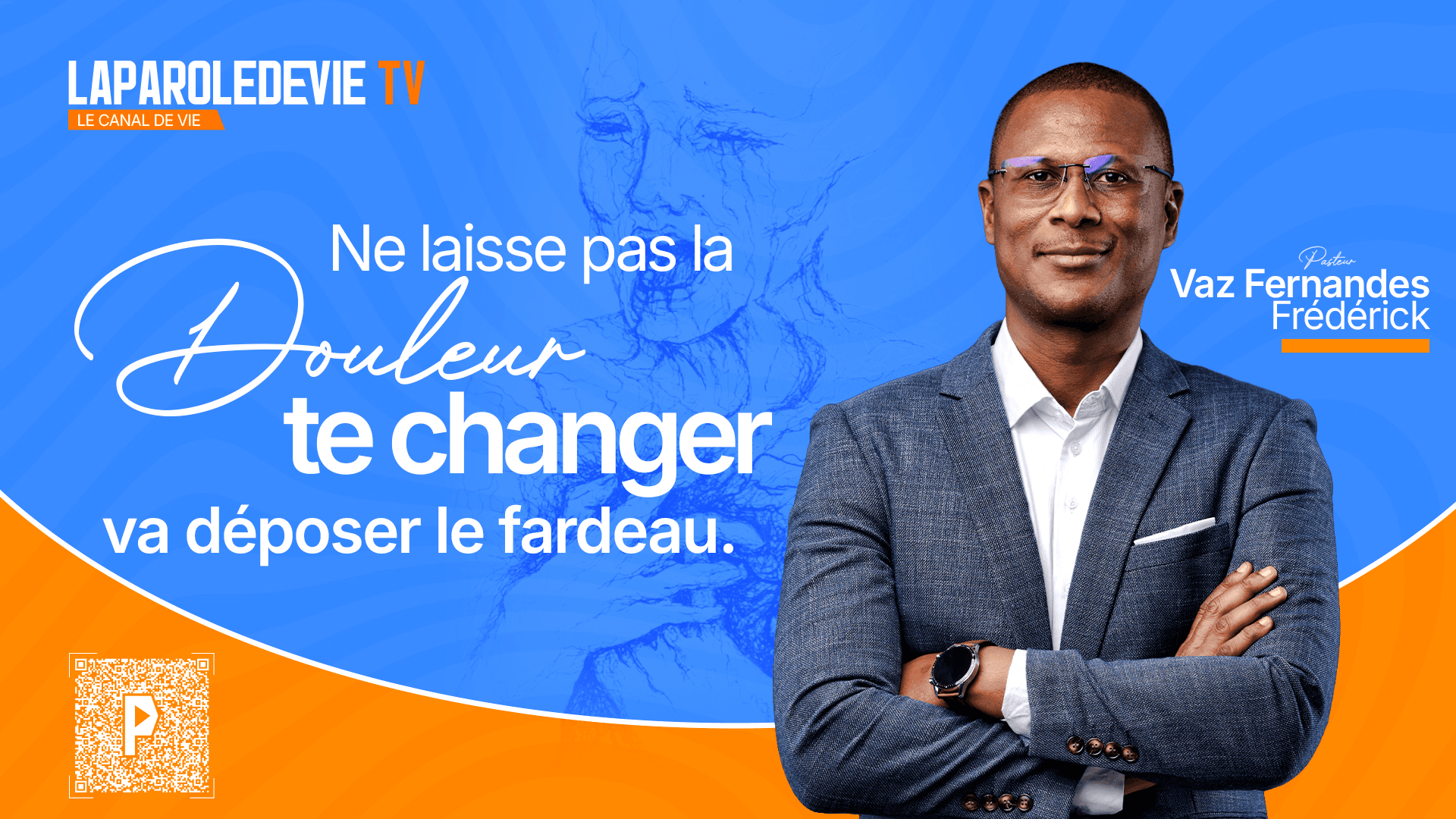 Ne laisse pas la douleur te changer. Va déposer ton fardeau.